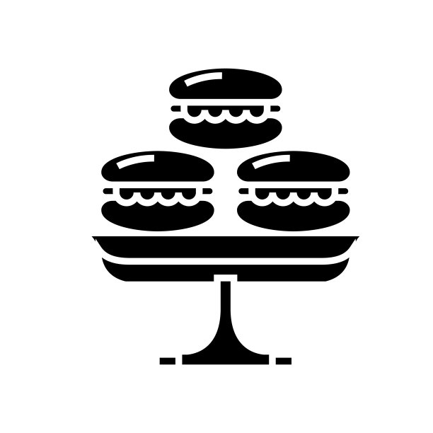 餐馆logo卡通矢量图