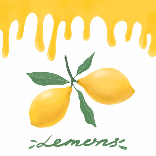 柠檬宣传单