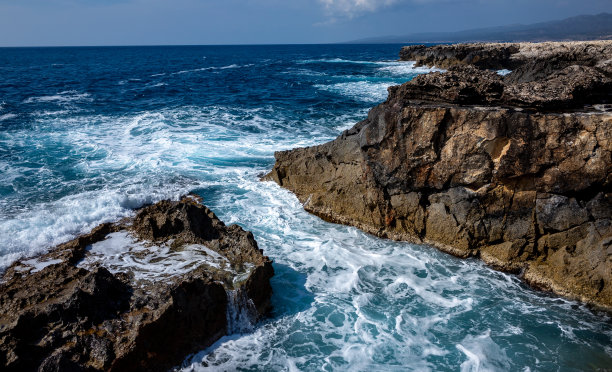 波浪大海海浪海水纹样