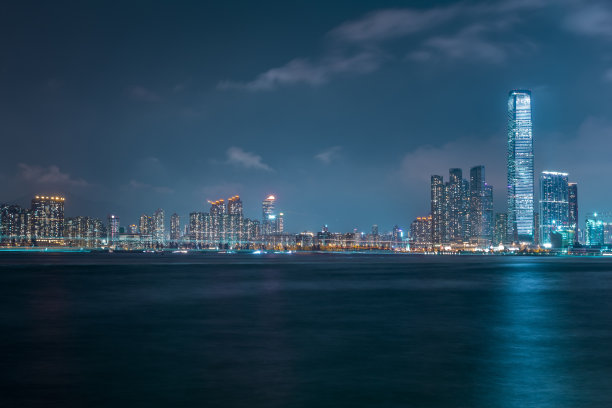 香港城市背景素材