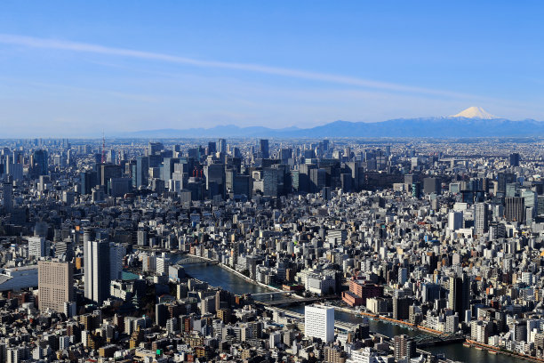 富士山城市风光