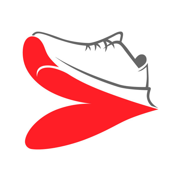 跑鞋logo