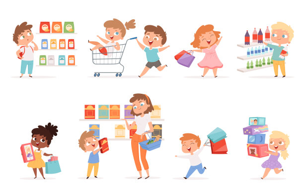 超市货架,玩具,儿童玩具