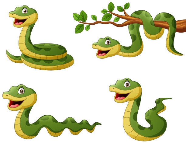 小蛇吉祥物
