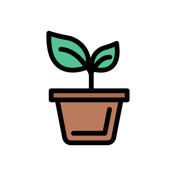 绿色植物,logo设计