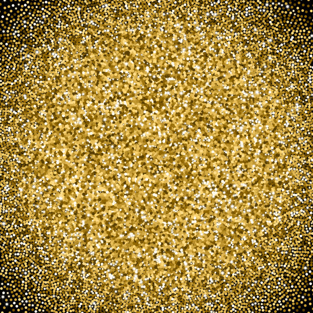 金色亮片金色粒子