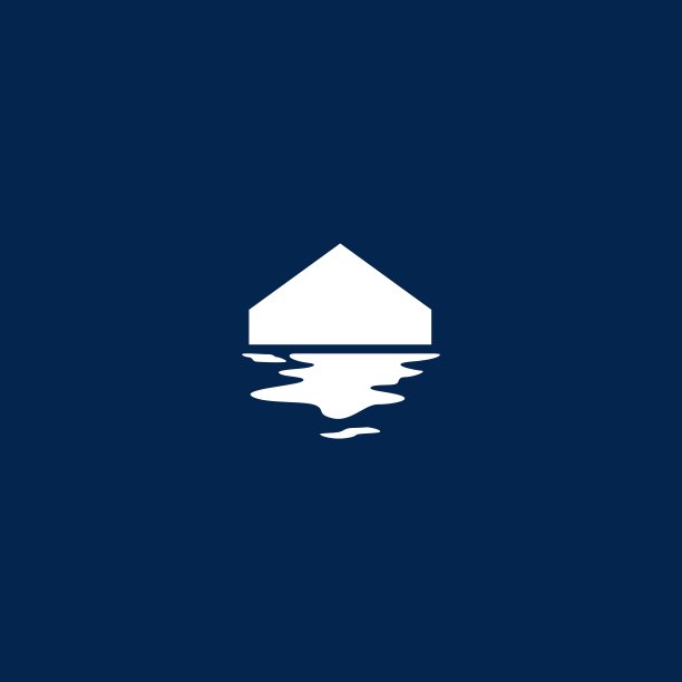 湖水建筑logo