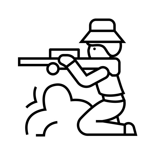 射击logo