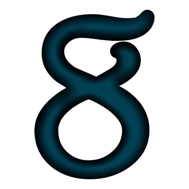 8,logo,数字logo