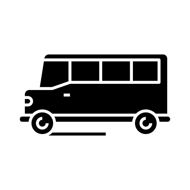 美国卡通公交车
