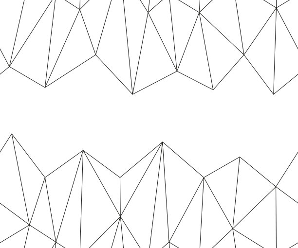 黑白三角形几何图案背景