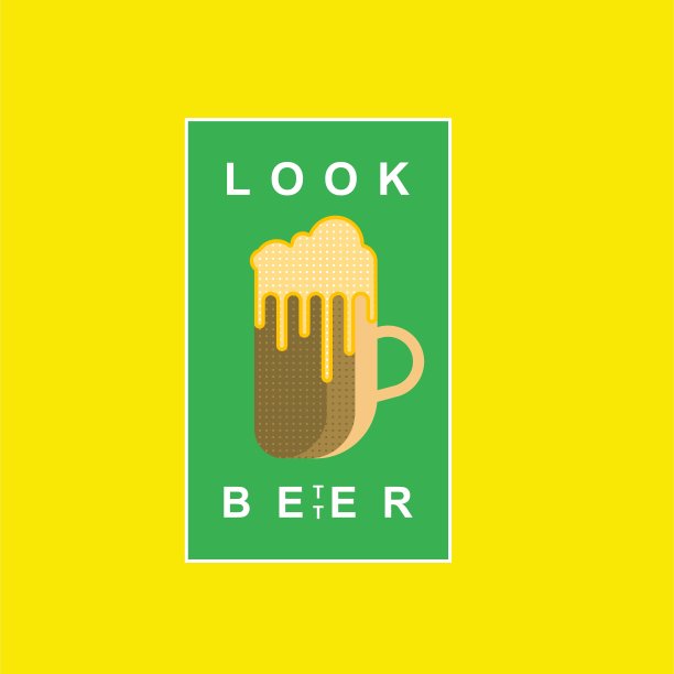 啤酒创意海报