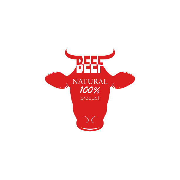牛排公牛logo