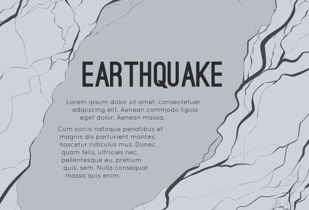 地震宣传海报