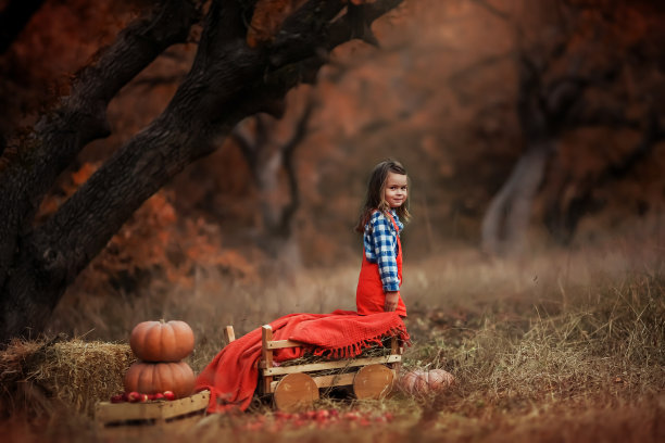 美丽的少女