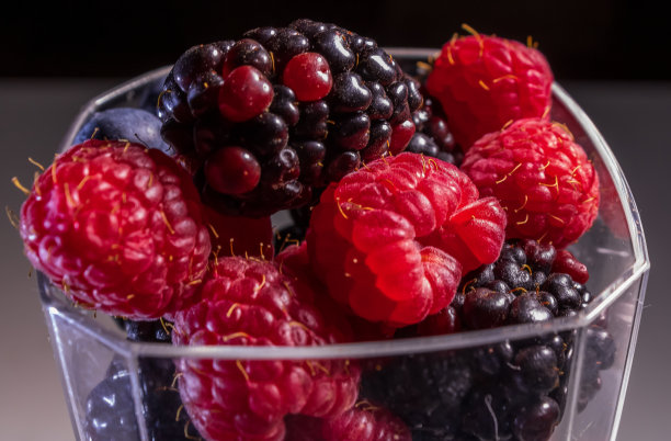 树莓 新鲜碗