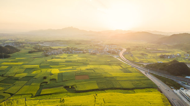 春天乡村美景