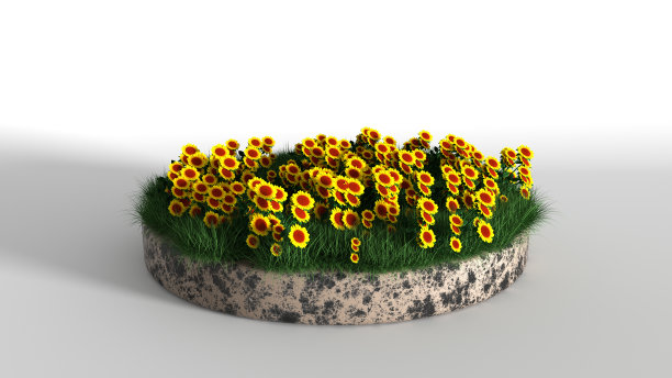 植物花草3d模型