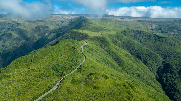 高山俯视图