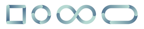 六边形标志logo
