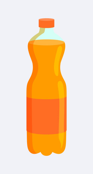 橙汁饮料标签
