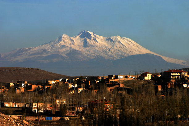 冬季山林 高清全景