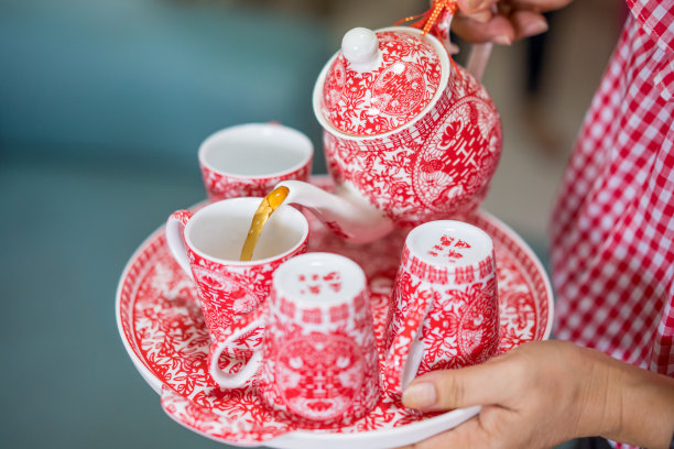 中国风茶碗