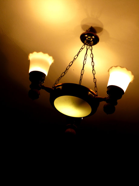 室内复古吊顶吊灯水晶灯