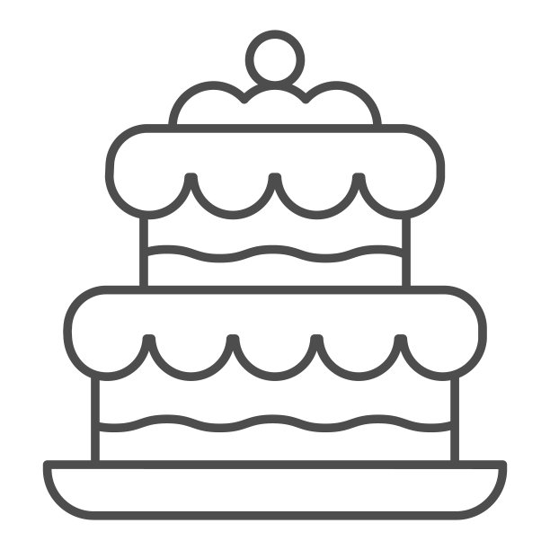 蛋糕logo标志