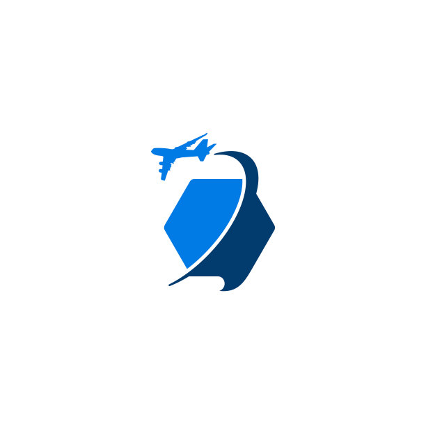 旅行社logo飞机logo