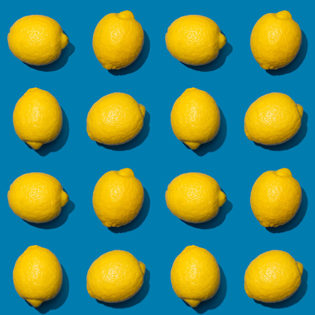 柠檬摄影背景
