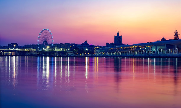 欧洲旅行风景摄影夜景