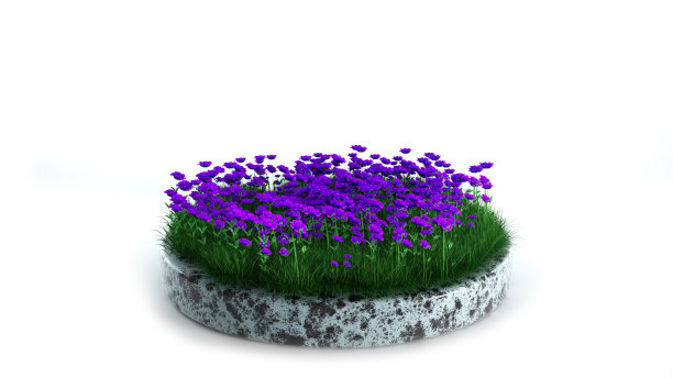 植物花草3d模型