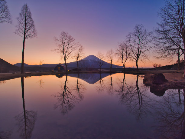 美丽的富士山