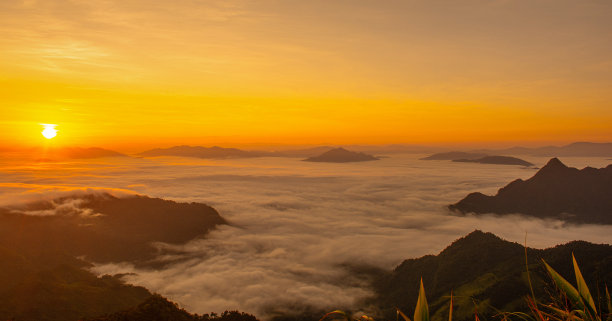 美丽的天空景色高清图片