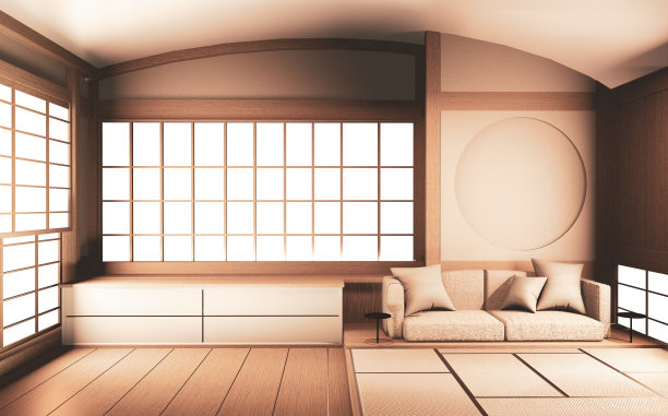 日式风格室内效果图