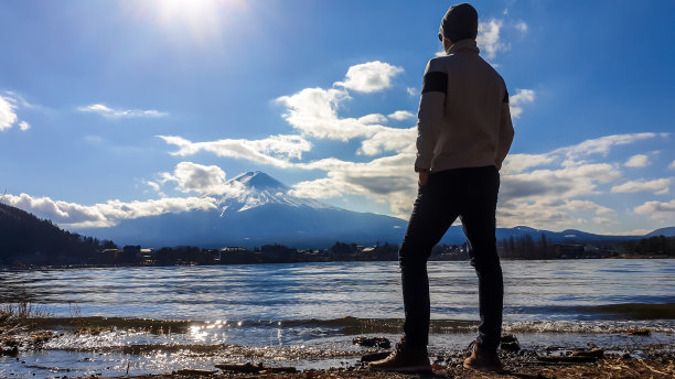 美丽的富士山