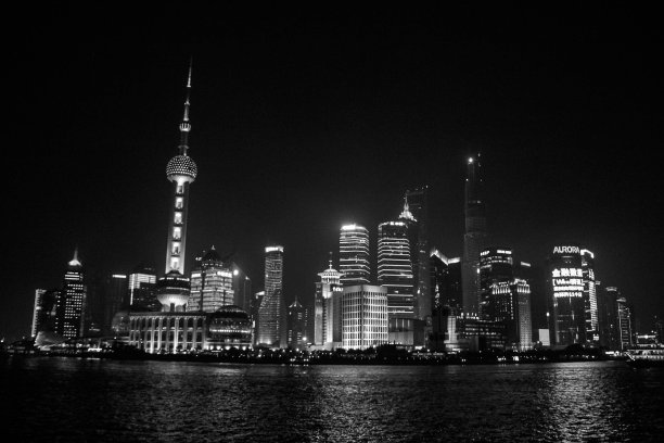 上海建筑黑白摄影