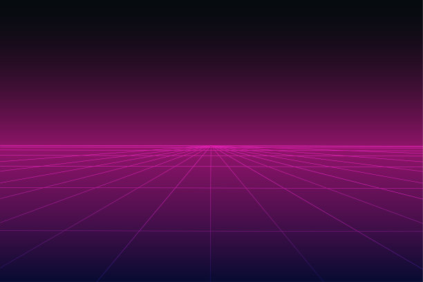紫色科技风海报背景