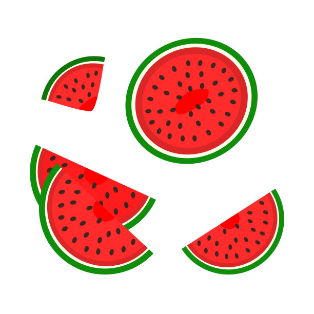水果卡通标志设计