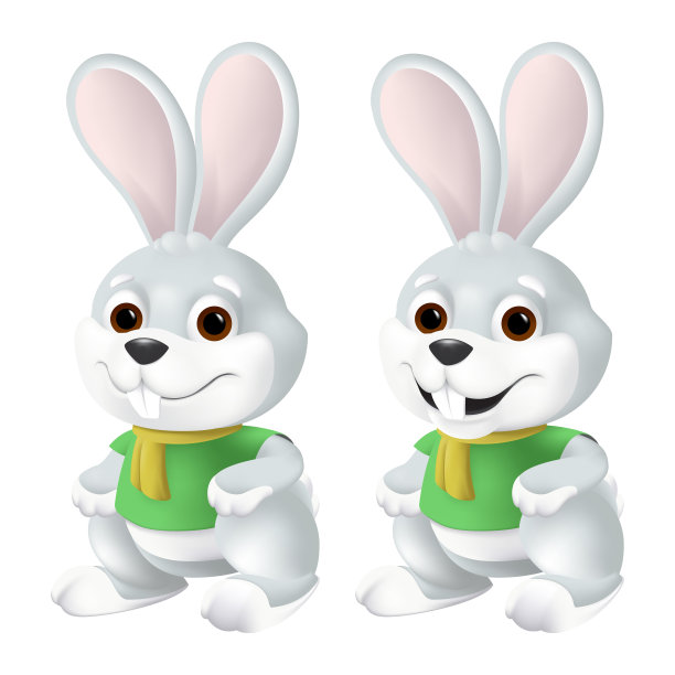 兔子吉祥物设计