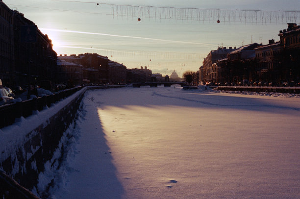 圣彼得堡雪景