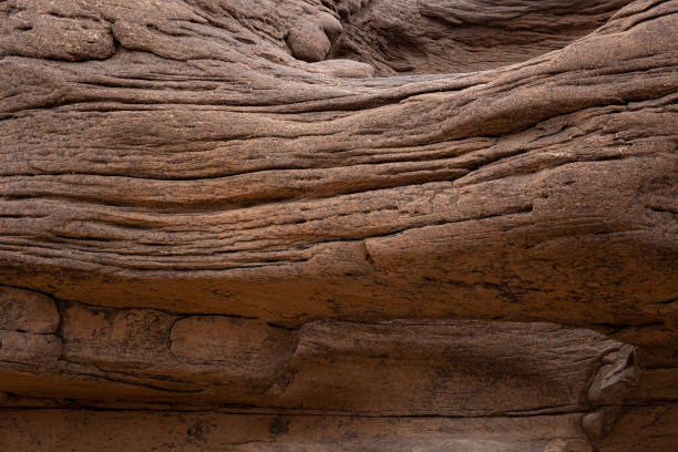 红砂岩崖壁