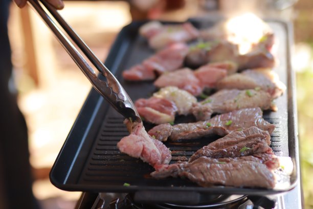 烤肉烧烤bbq野餐牛排美食餐饮