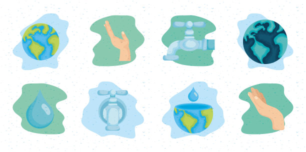 保护水资源公益海报 