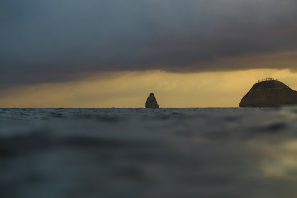 水面海面海岛