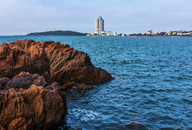 青岛海景风光