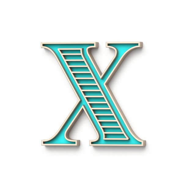 字母x设计标志