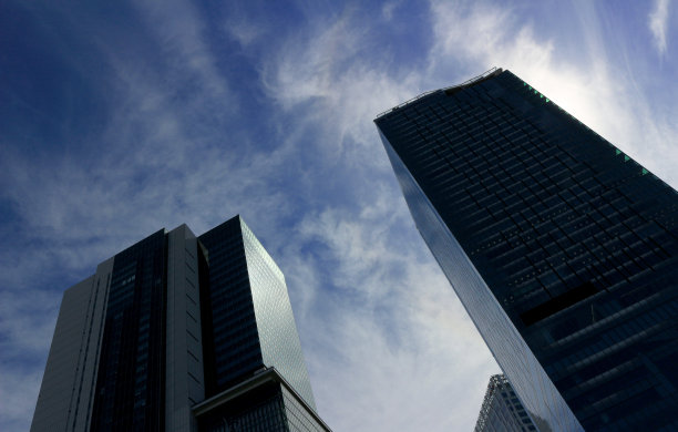 都市金融高科技建筑大楼摄影