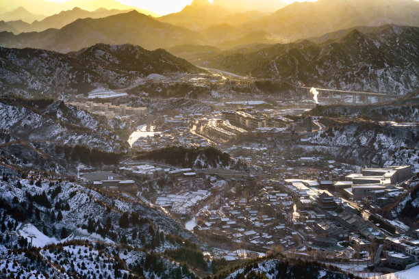 城市建筑风景自然风光背景